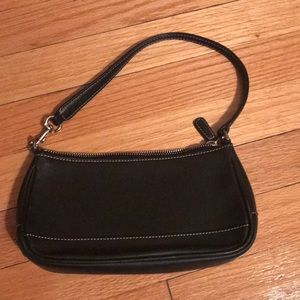 Vintage black coach purse